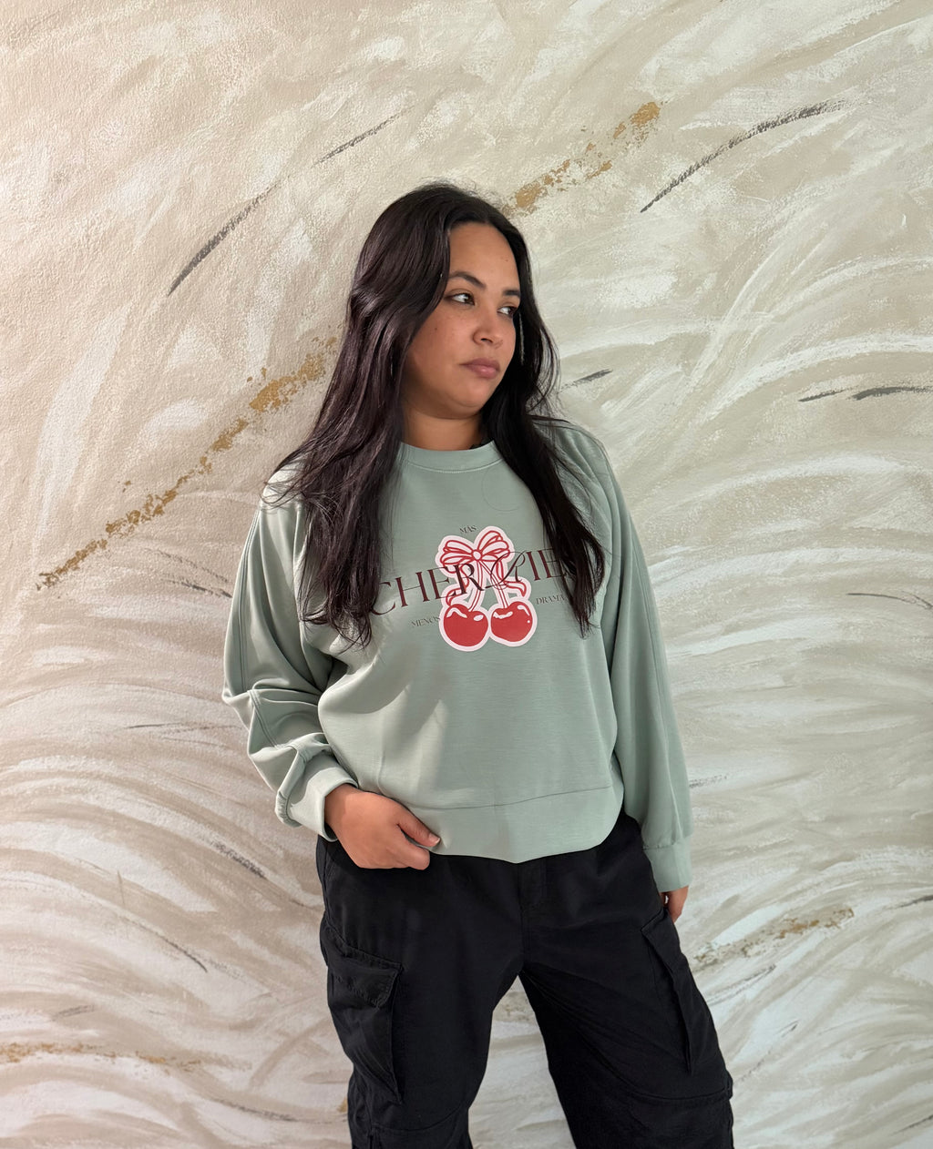 Cherries Hoodie X-Large